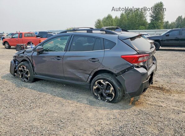 JF2GTHMC4NH280461 2022 SUBARU CROSSTREK Charcoal უკანა მარცხენა