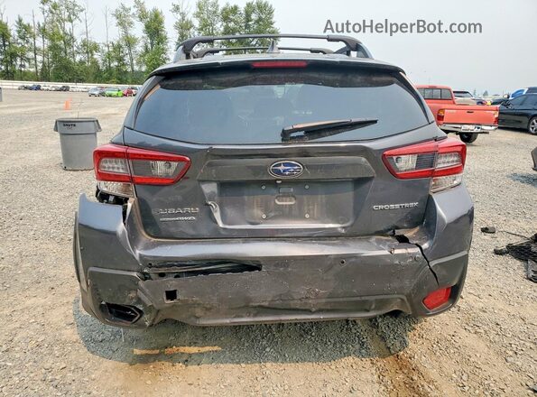 JF2GTHMC4NH280461 2022 SUBARU CROSSTREK Charcoal უკანა ხედი