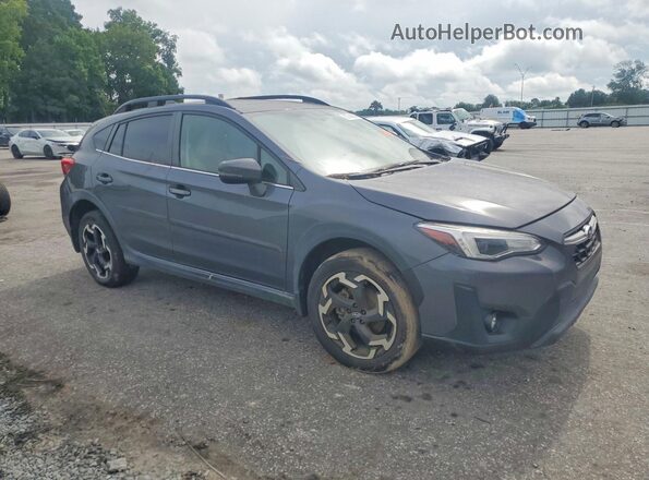JF2GTHMC5M8220073 2021 SUBARU CROSSTREK Gray წინა მარჯვენა