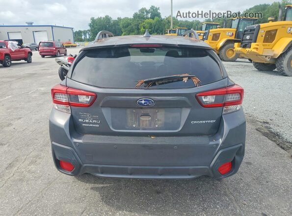 JF2GTHMC5M8220073 2021 SUBARU CROSSTREK Gray უკანა ხედი