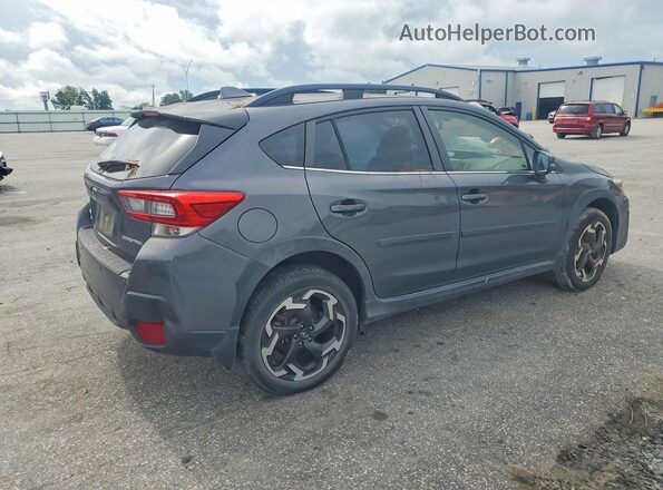 JF2GTHMC5M8220073 2021 SUBARU CROSSTREK Gray უკანა მარჯვენა