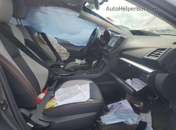 JF2GTHMC5M8220073 2021 SUBARU CROSSTREK Gray წინა სალონის ხედი