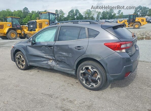 JF2GTHMC5M8220073 2021 SUBARU CROSSTREK Gray უკანა მარცხენა