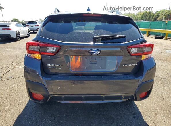 JF2GTHMC5M8291077 2021 SUBARU CROSSTREK Gray Rear view
