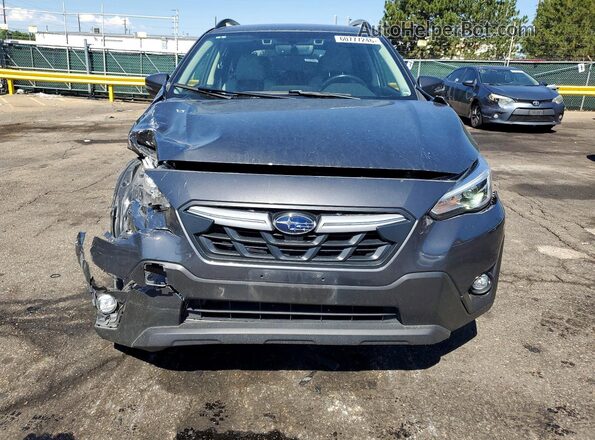 JF2GTHMC5M8291077 2021 SUBARU CROSSTREK Gray Front view