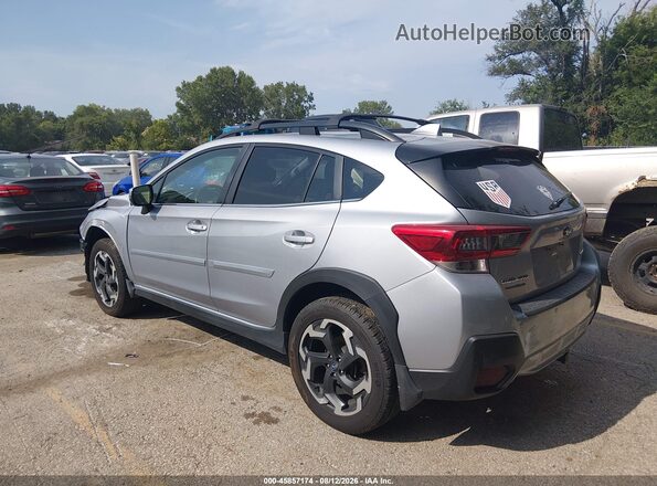 JF2GTHMC5M8317998 2021 SUBARU CROSSTREK Серебряный Задняя левая четверть