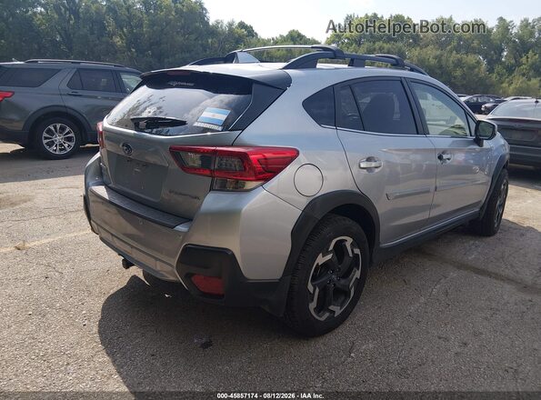 JF2GTHMC5M8317998 2021 SUBARU CROSSTREK Серебряный Задняя правая четверть