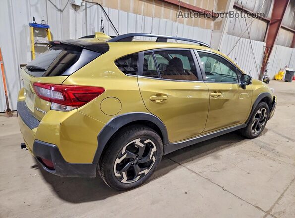 JF2GTHMC5MH231672 2021 SUBARU CROSSTREK Green Trasero derecho