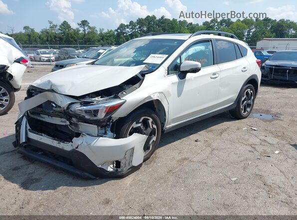 JF2GTHMC7M8305951 2021 SUBARU CROSSTREK White Przód lewy