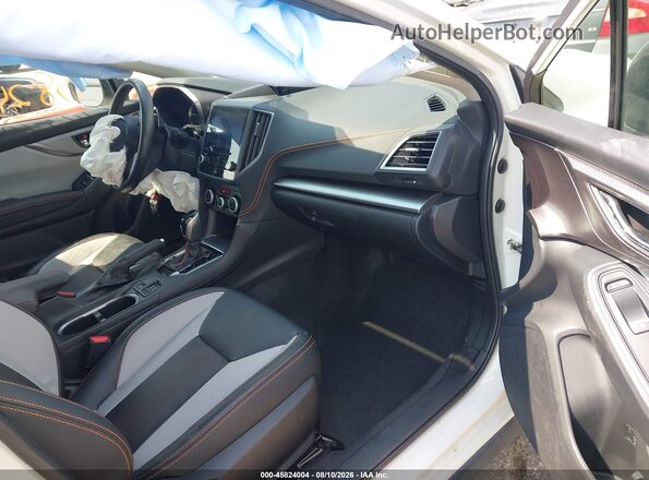 JF2GTHMC7M8305951 2021 SUBARU CROSSTREK White Widok wnętrza z przodu