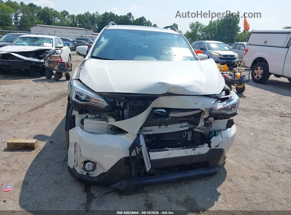 JF2GTHMC7M8305951 2021 SUBARU CROSSTREK White Widok zestawu wskaźników