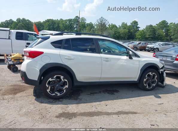 JF2GTHMC7M8305951 2021 SUBARU CROSSTREK White Widok wnętrza z tyłu