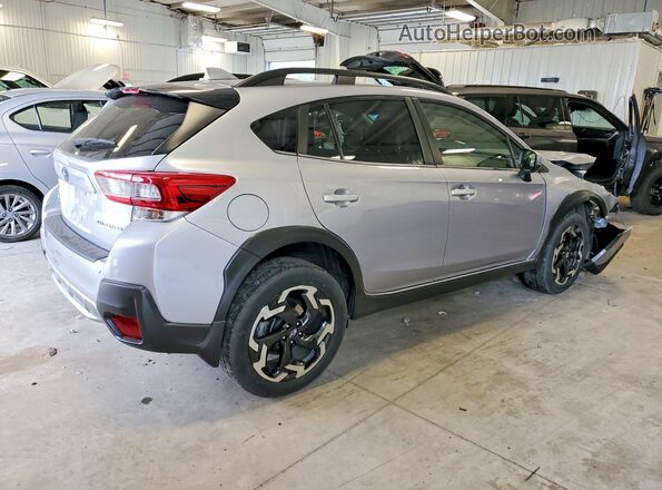 JF2GTHMC7M8395358 2021 SUBARU CROSSTREK Silver Հետևի աջ