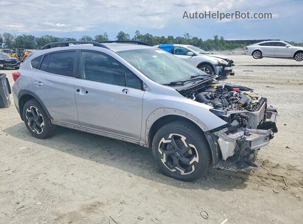 JF2GTHMC8M8259627 2021 SUBARU CROSSTREK Gray წინა მარჯვენა
