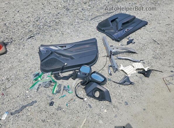 JF2GTHMC8M8259627 2021 SUBARU CROSSTREK Gray VIN კოდის სტიკერის ხედი