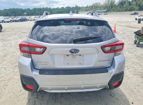 JF2GTHMC8M8259627 2021 SUBARU CROSSTREK Gray უკანა ხედი