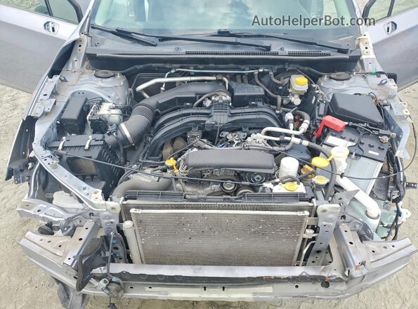 JF2GTHMC8M8259627 2021 SUBARU CROSSTREK Gray ძრავის განყოფილების ხედი
