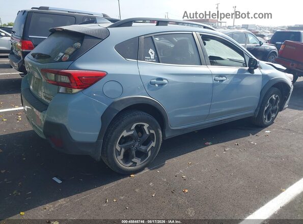 JF2GTHMC8M8315016 2021 SUBARU CROSSTREK Light Blue Rear right