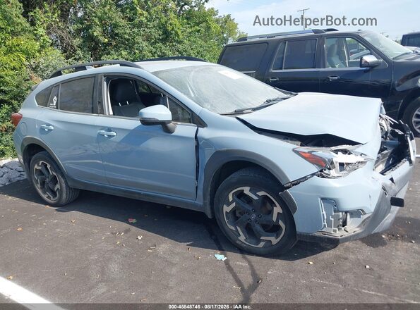 JF2GTHMC8M8315016 2021 SUBARU CROSSTREK Light Blue Rear interior view