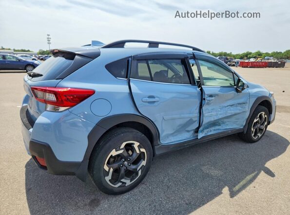 JF2GTHMC8M8683454 2021 SUBARU CROSSTREK Blue Rear right