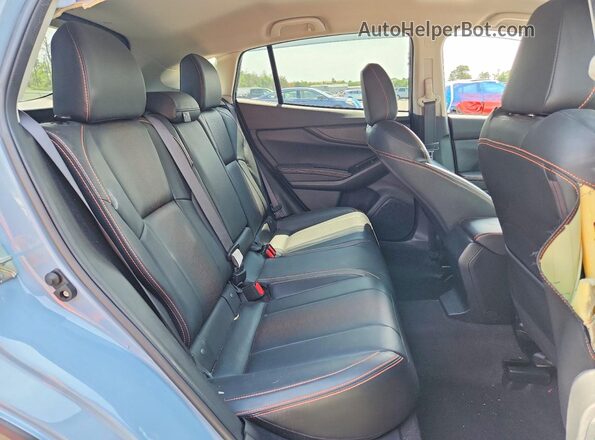 JF2GTHMC8M8683454 2021 SUBARU CROSSTREK Blue Rear seats view