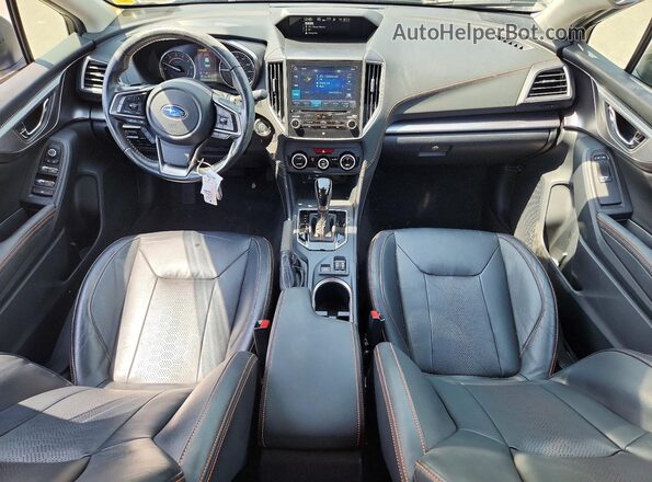 JF2GTHMC8M8683454 2021 SUBARU CROSSTREK Blue Dashboard view