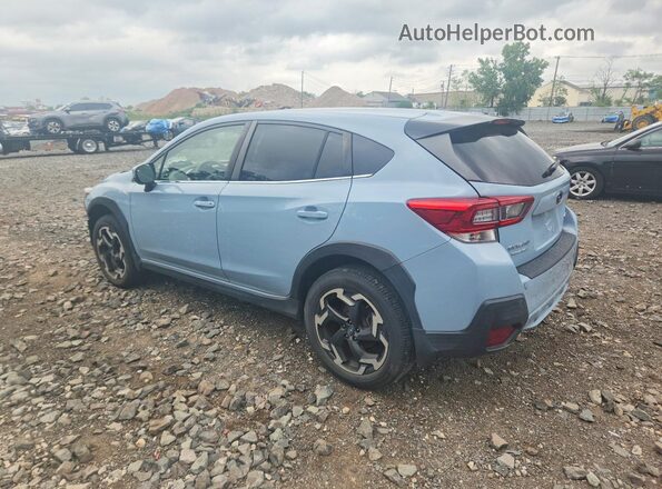JF2GTHMC8MH301293 2021 SUBARU CROSSTREK Turquoise Trasero izquierdo