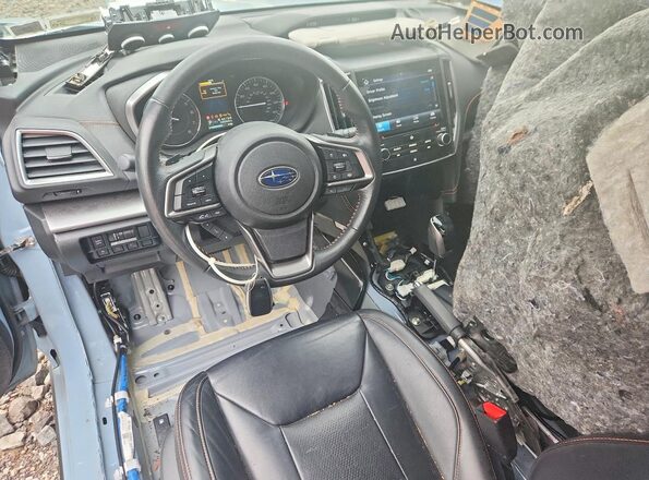 JF2GTHMC8MH301293 2021 SUBARU CROSSTREK Turquoise Vista del salpicadero