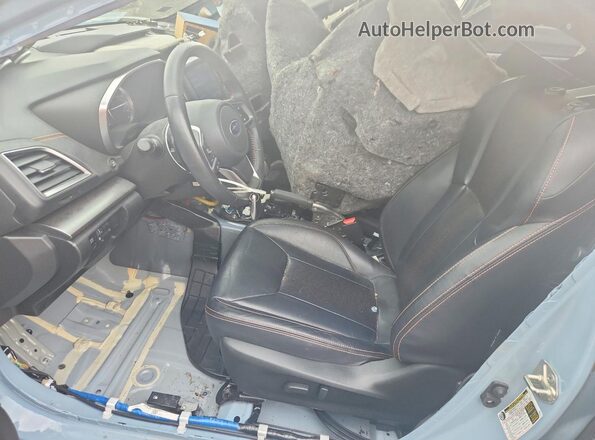 JF2GTHMC8MH301293 2021 SUBARU CROSSTREK Turquoise Vista interior delantera