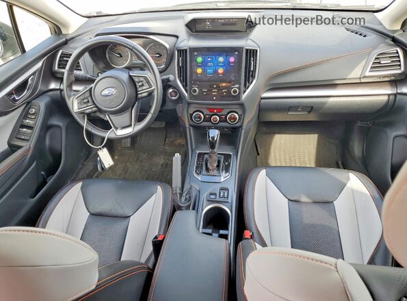 JF2GTHMC8NH255479 2022 SUBARU CROSSTREK White Widok deski rozdzielczej