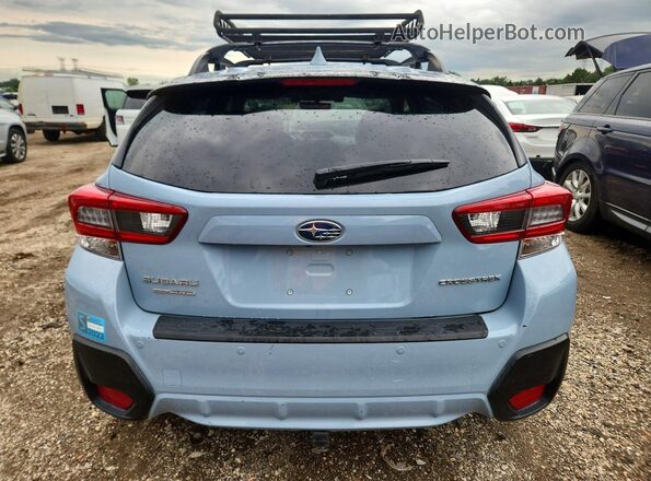 JF2GTHMC9M8308690 2021 SUBARU CROSSTREK Blue Вид ззаду