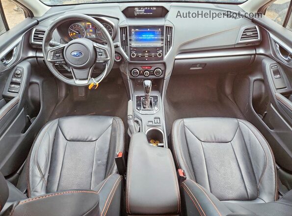 JF2GTHMC9M8308690 2021 SUBARU CROSSTREK Blue Вид панелі приладів