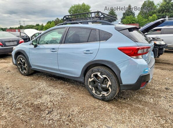JF2GTHMC9M8308690 2021 SUBARU CROSSTREK Blue Задня ліва чверть