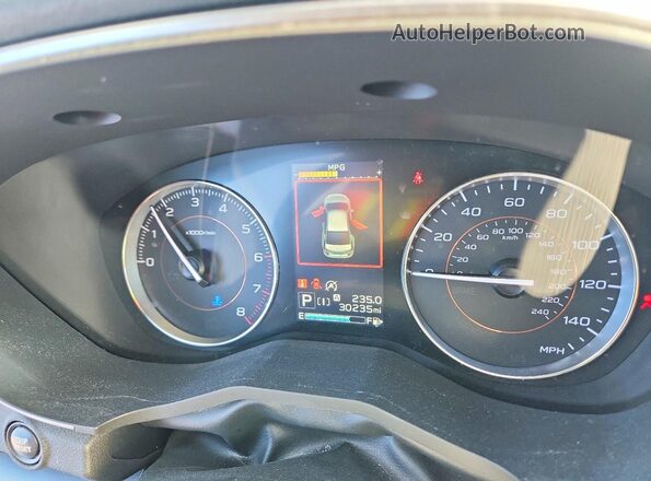 JF2GTHMC9MH331791 2021 SUBARU CROSSTREK Золотой Вид щитка приборов