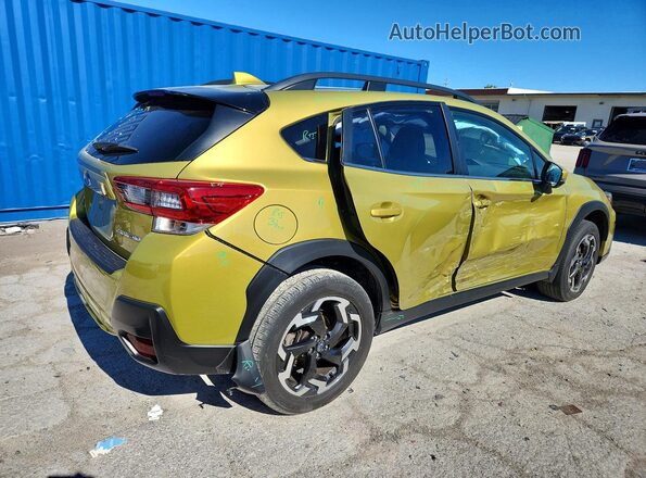 JF2GTHMC9MH331791 2021 SUBARU CROSSTREK Золотой Задняя правая четверть