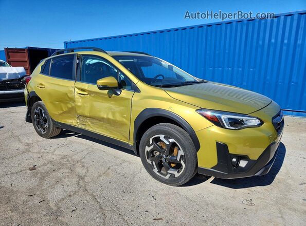 JF2GTHMC9MH331791 2021 SUBARU CROSSTREK Золотой Передняя правая четверть