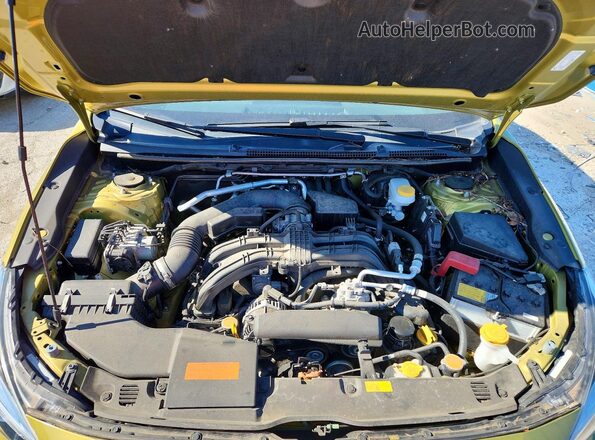 JF2GTHMC9MH331791 2021 SUBARU CROSSTREK Золотой Вид подкапотного пространства