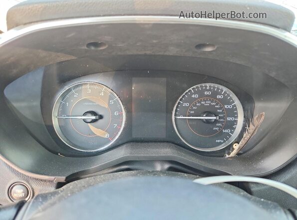 JF2GTHMCXM8238424 2021 SUBARU CROSSTREK Blue ხელსაწყოთა პანელის ხედი