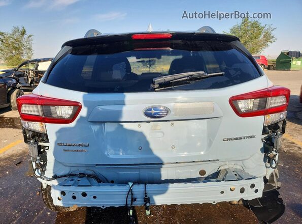 JF2GTHMCXM8238424 2021 SUBARU CROSSTREK Blue უკანა ხედი