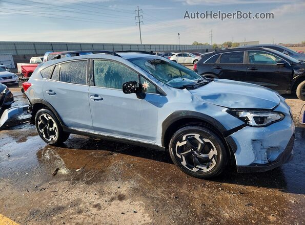JF2GTHMCXM8238424 2021 SUBARU CROSSTREK Blue წინა მარჯვენა