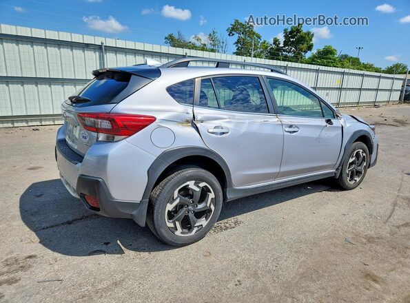 JF2GTHNC0M8684015 2021 SUBARU CROSSTREK Серебряный Задняя правая четверть