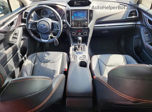 JF2GTHNC0M8684015 2021 SUBARU CROSSTREK Серебряный Вид панели приборов