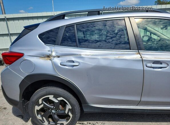 JF2GTHNC0M8684015 2021 SUBARU CROSSTREK Серебряный Вид задних сидений