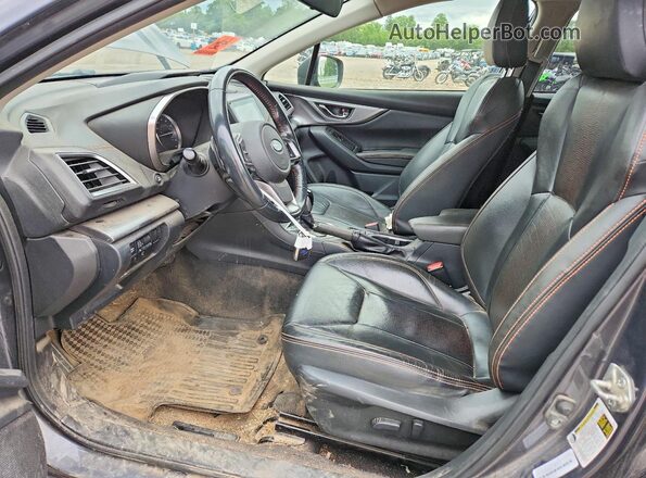 JF2GTHNC1MH660340 2021 SUBARU CROSSTREK Charcoal Widok wnętrza z przodu