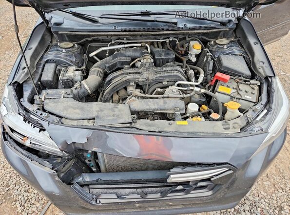 JF2GTHNC1MH660340 2021 SUBARU CROSSTREK Charcoal Widok wnętrza z tyłu