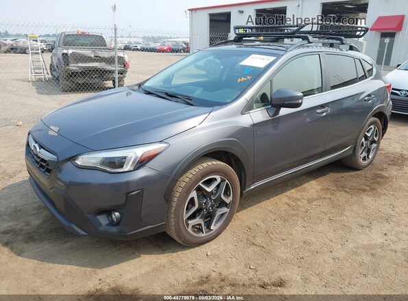 JF2GTHNC1NH279203 2022 SUBARU CROSSTREK Gray Передня ліва чверть
