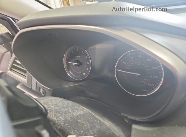 JF2GTHNC1P8329097 2023 SUBARU CROSSTREK Charcoal Սարքավորումների վահանակի տեսք