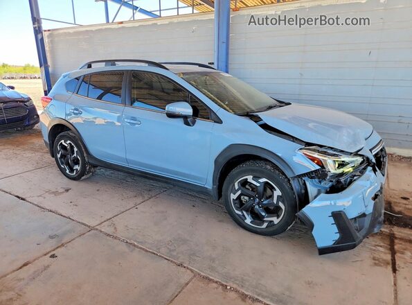 JF2GTHNC1PH224107 2023 SUBARU CROSSTREK Gray წინა მარჯვენა