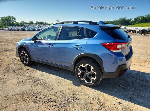 JF2GTHNC2NH235954 2022 SUBARU CROSSTREK Blue Rear left