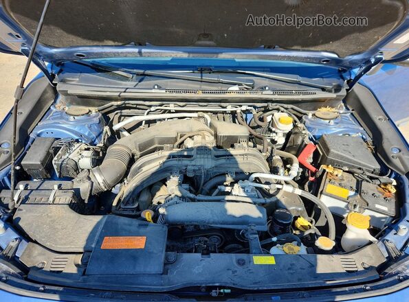 JF2GTHNC2NH235954 2022 SUBARU CROSSTREK Blue Rear interior view